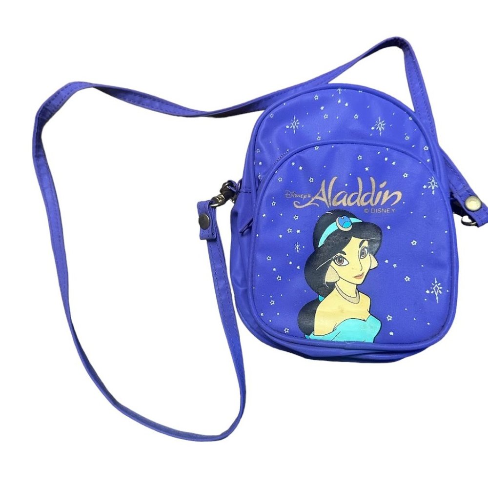 Vintage Pyramid Bag Aladdin Purse with Jasmine 90s Collectible